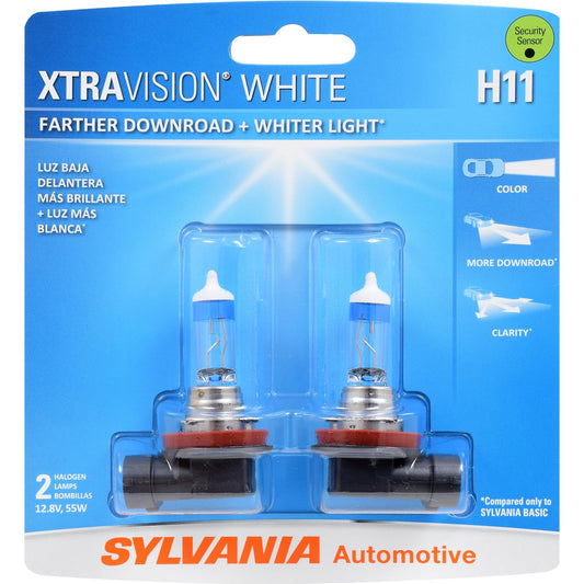 Foco Sylvania H11 XtraVision White Luz Baja Delantera Duo-Pack