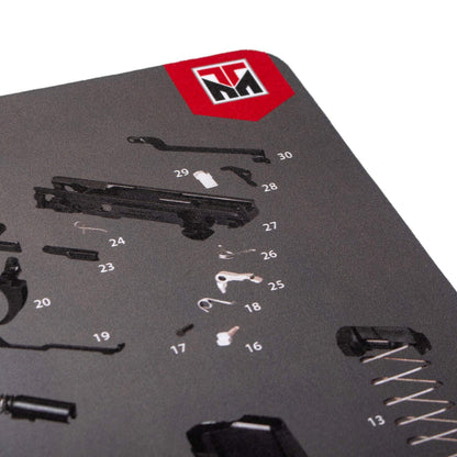 TekMat Tapete de Limpieza para Uso con Sig Sauer P365, Negro (TEK-17-SIGP365)