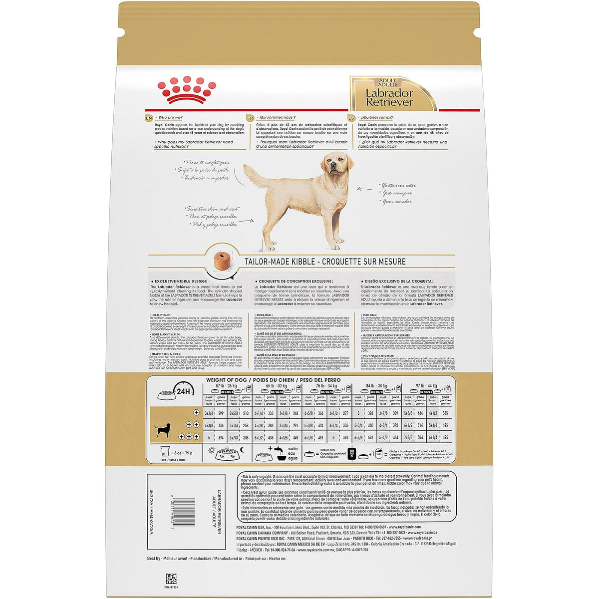 ROYAL CANIN Alimento Seco para Perro Adulto Raza Labrador Retriever, 7.7 kg