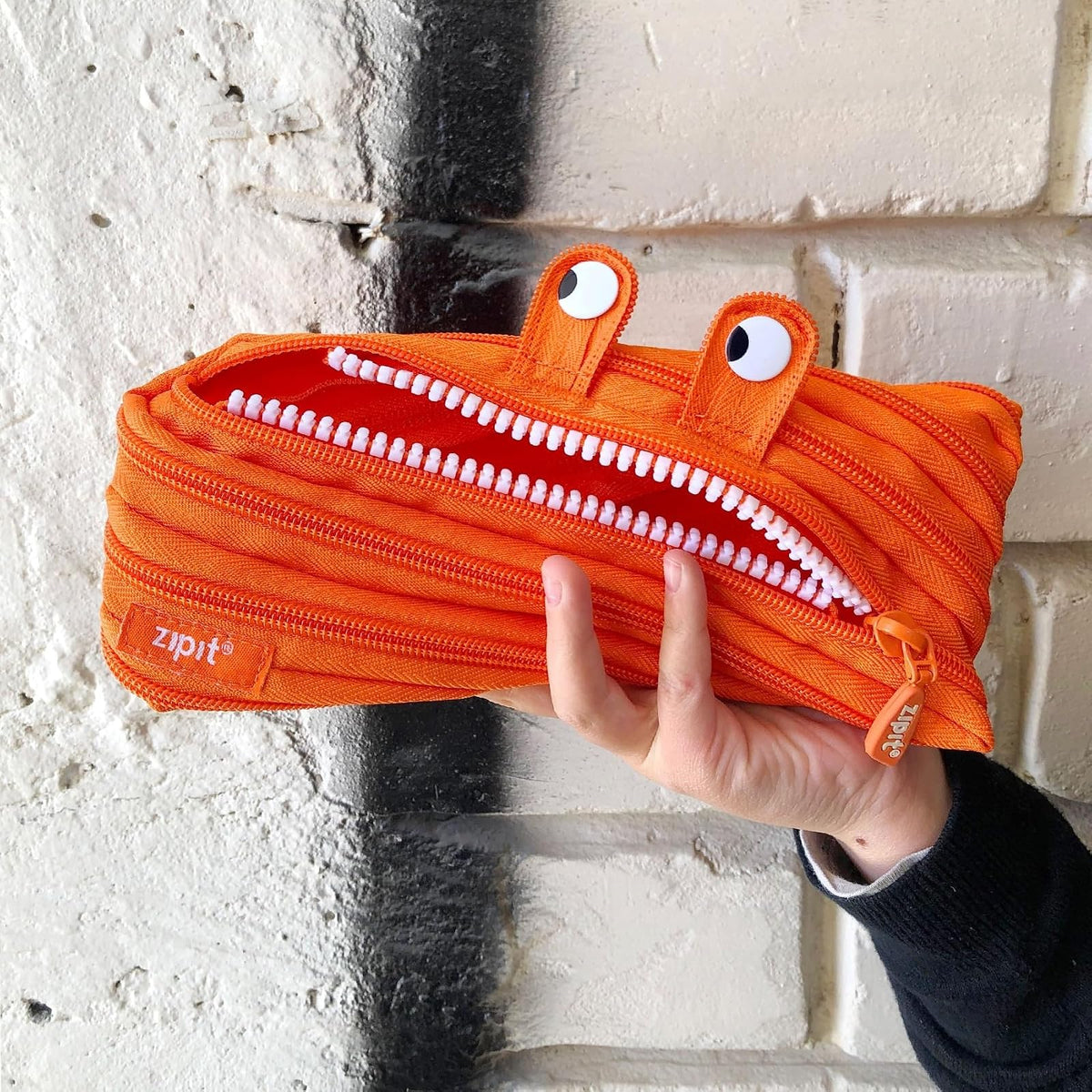 Zipit ZTM-GE-1 Monster Pencil Case - Orange