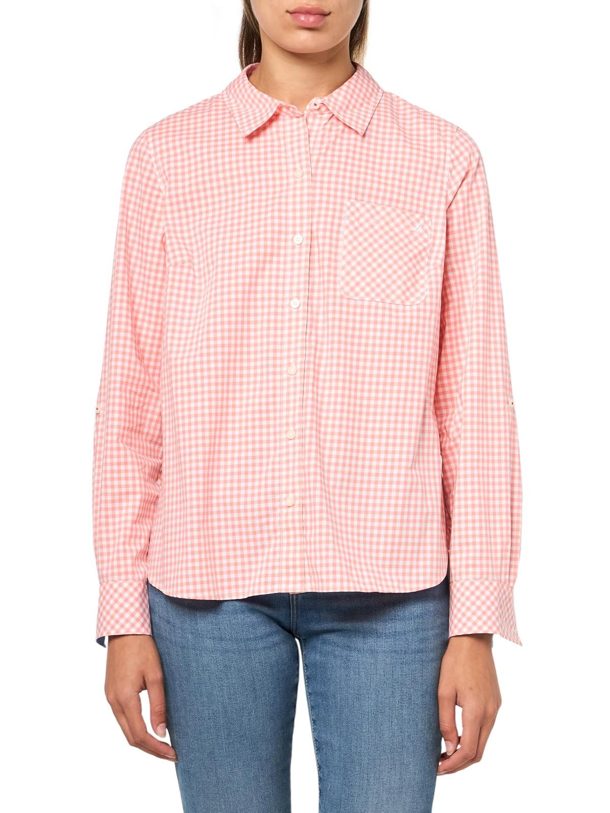Nautica - Camisa de Manga Larga con