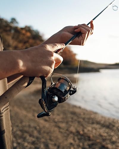 Daiwa Crossfire LT - Carrete giratorio – Diseño ligero AIRDRIVE con diseño de disco duro Digigear, carrete LC-ABS, sistema de arrastre ATD tipo L
