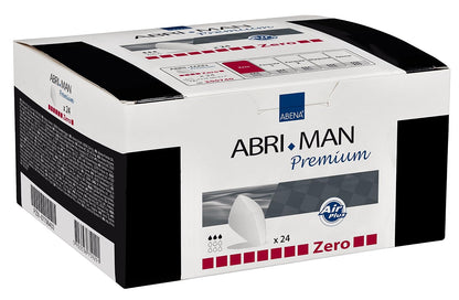 Abena Abri-Man Male Pouch Incontinence Guards Zero, 24 Count