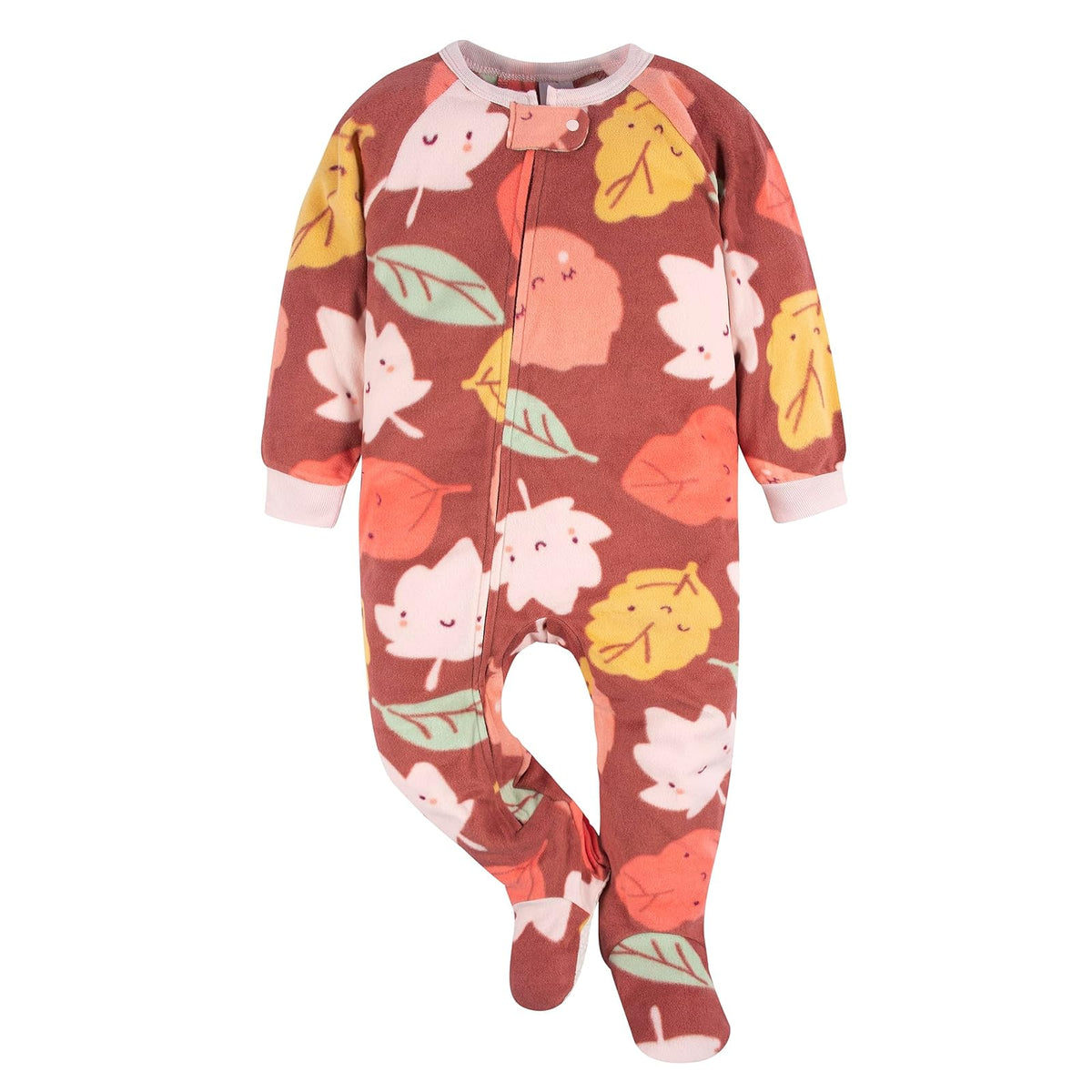 Gerber Pijama Festivo con pies de Forro Polar Resistente al Fuego para niños pequeños, Paquete de 2 Mamelucos para bebés y niños pequeños para Unisex bebé