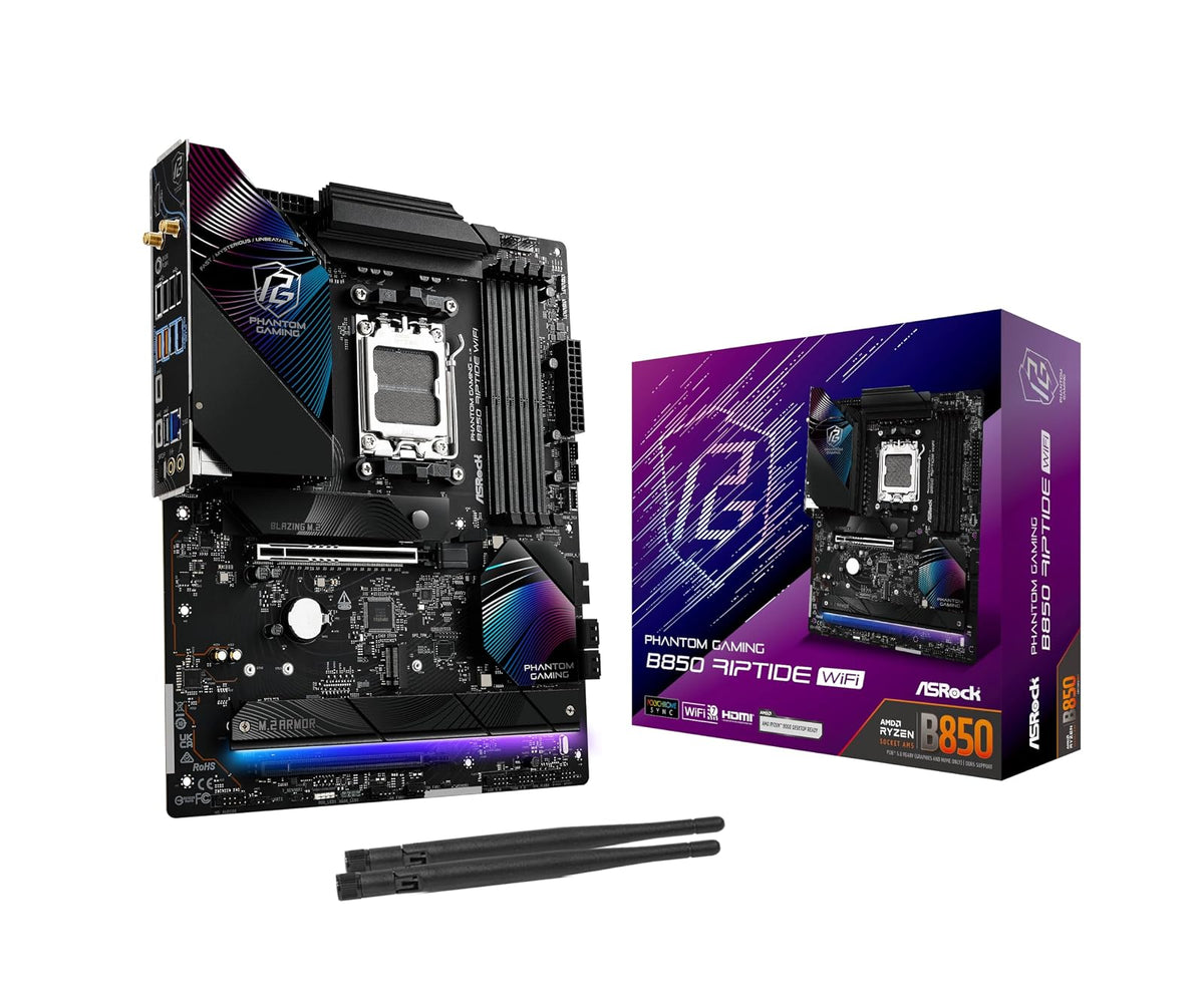 ASRock MB AMD AM5 B850 Riptide WiFi