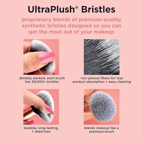 Travel Fantasy Mini Brush Kit by Real Techniques for Women - 11 Pc