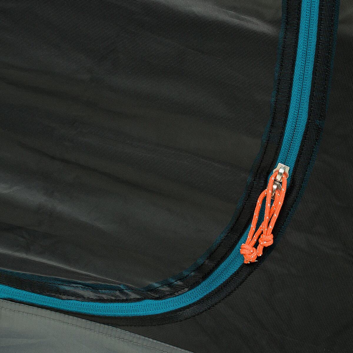 Kelty Late Start 2P - Tienda de campaña Ligera con Esquinas rápidas, Marco de Poste de Aluminio, bragueta de poliéster Impermeable, Capacidad para 2 Personas