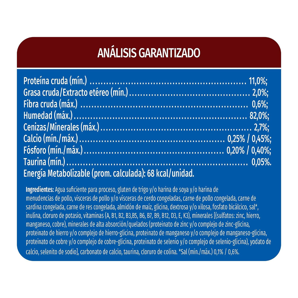 Purina Cat Chow Adulto Esterilizado Todos los Tamaños Sabor Carne 24pack de 85g