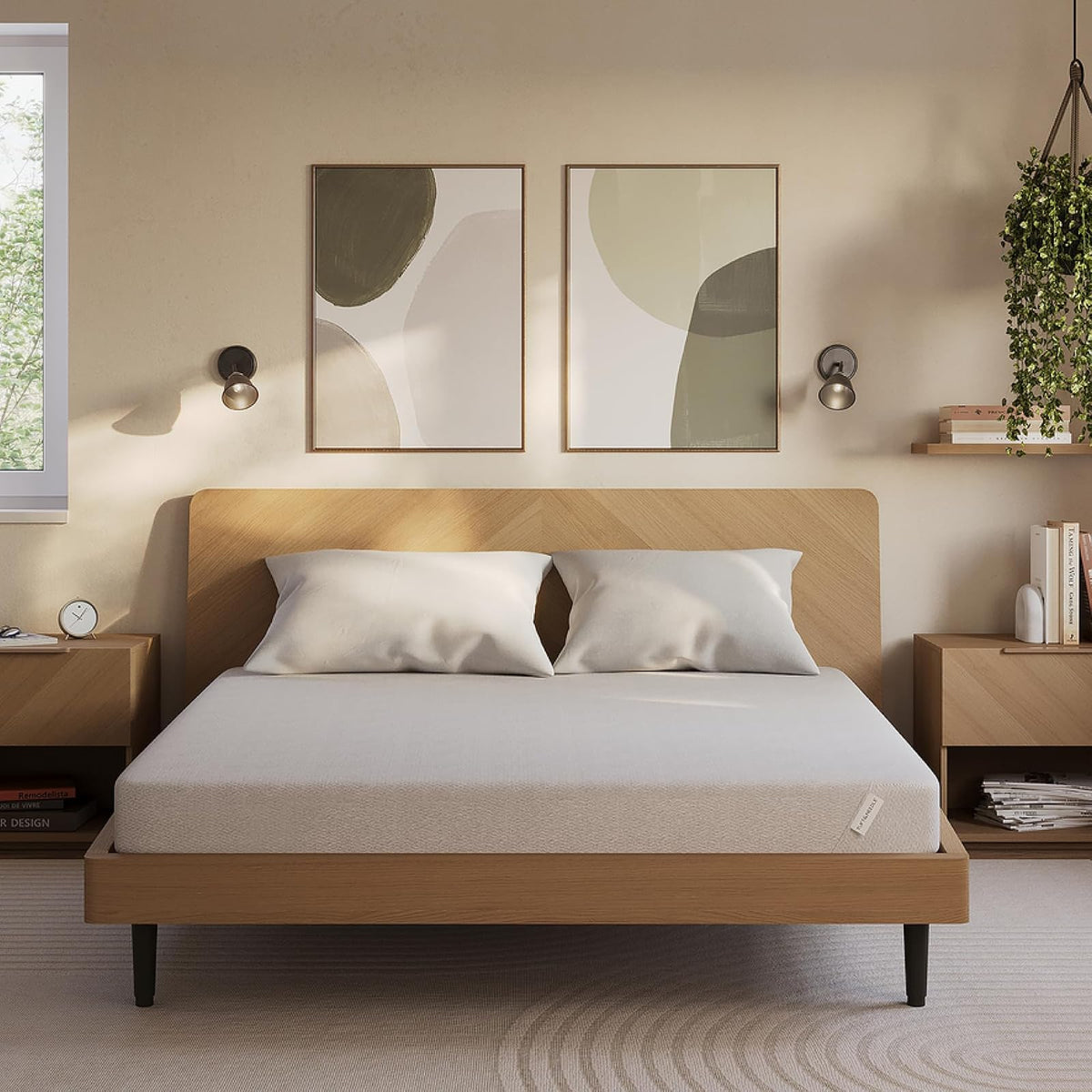 Kin By Tuft & Needle Firm Colchón de espuma adaptable completo de 6 pulgadas en una caja, alivio de presión de enfriamiento, soporte equilibrado, prueba de 100 noches, sin fibra de vidrio, CertiPUR-US