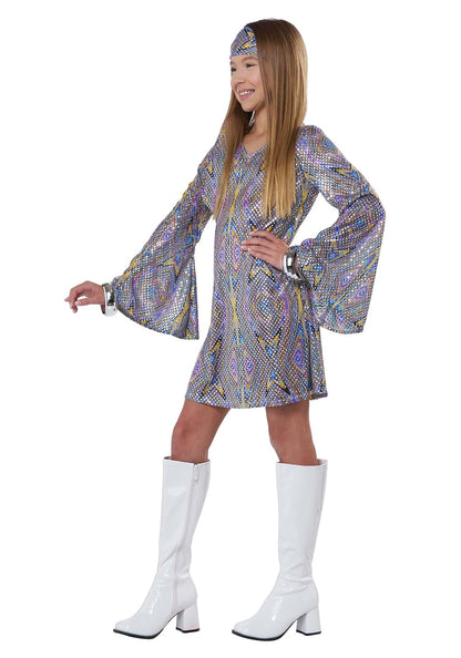 California Costumes - Disfraz de discoteca, un color, 10-12