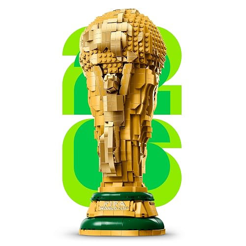 LEGO Editions Trofeo Oficial de la Copa Mundial de la FIFA - Réplica Model Kit de Construcción para Niños y Niñas, Años 12+ - Regalo para Aficionados al Futbol - 43020