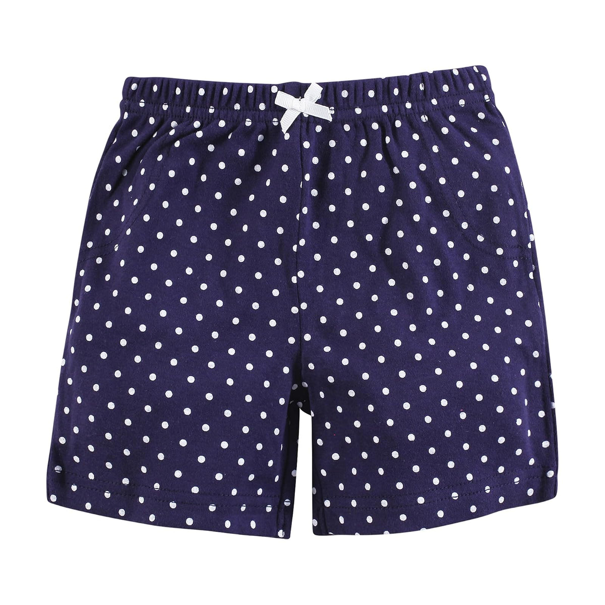 Hudson Baby - Pantalones Cortos Unisex para bebé, Paquete de 4, Dinosaurios, 0-3 Meses