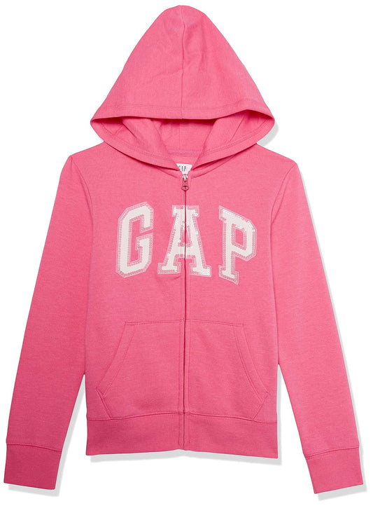 Gap Logo Hoodie Hooded Full Zip Sweatshirt Sudadera Niñas