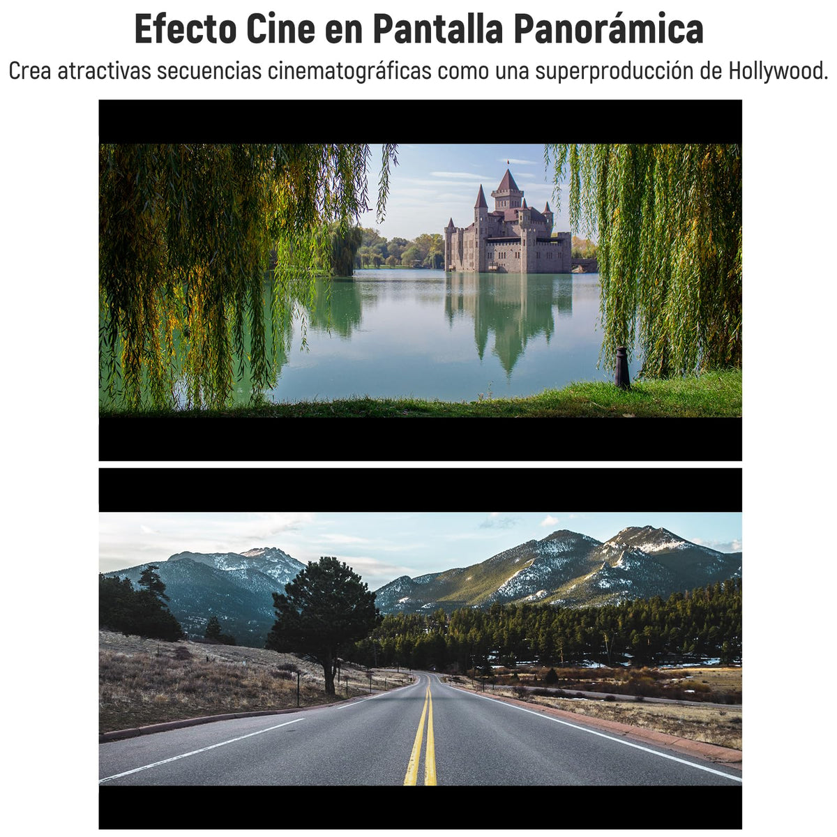 NEEWER 1.2X Lente Anamórfica Compatible con GoPro Hero 12, 11, 10 y 9 (Negro), Efecto Cinematográfico Panorámico con Destellos Azules, Lente Optica HD Multicapa Antirreflejos, LS-56