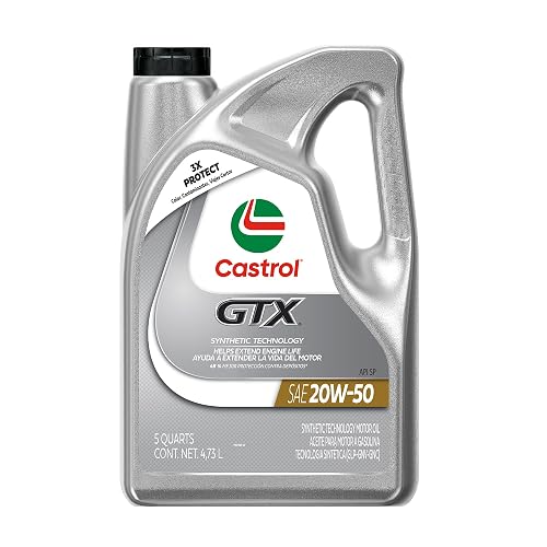 Castrol GTX 20W-50, 3X5USqt MX