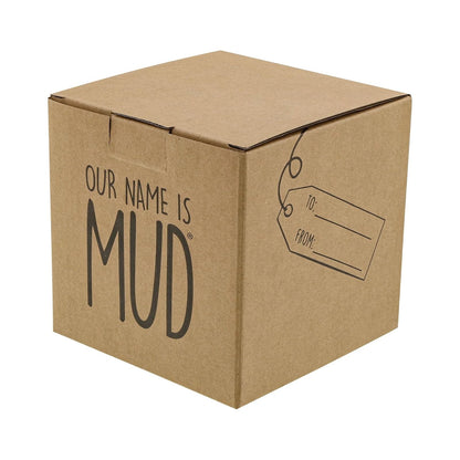 Our Name is Mud Jarra de cerámica, “Cat Hair” diseño de gato, Pelo de gato, Multicolor, 16 onzas, 1