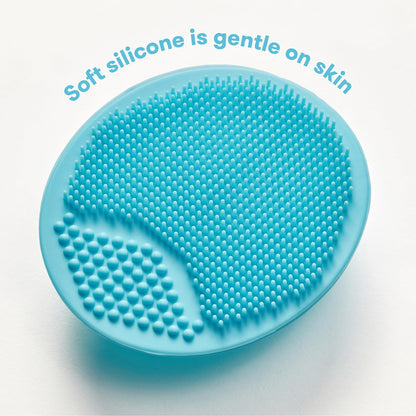 FridaBaby SkinSoother Essential Bath Silicone Brush for Cradle Cap and Eczema