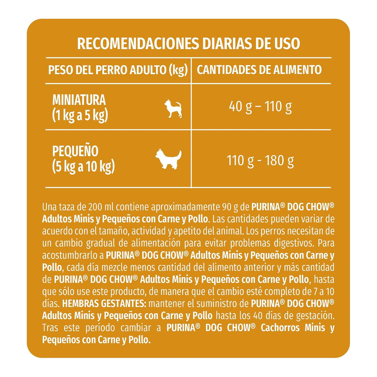 Dog Chow Purina 7501072202697 Comida para Perros Adulto Raza Pequeña, 4 KG