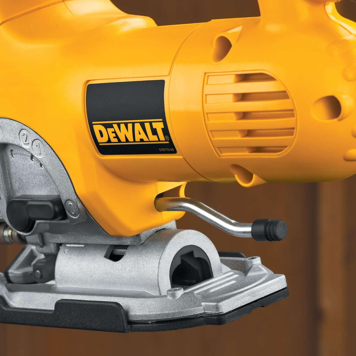 DEWALT Sierra Caladora Orbital 500-3100Cpm con Caja, DW331K | Sierra Caladora Orbital 6.0Ah, 500-3100Cpm, Caja de Herramientas