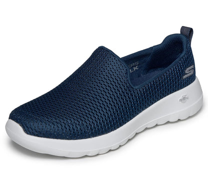 Skechers Go Walk Joy Tenis para Mujer, Horma Ancha - 27.0 cm - Azul marino - Blanco
