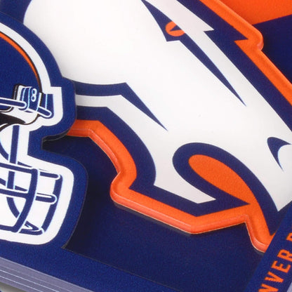 YouTheFan Posavasos de la Serie con Logotipo 3D de la NFL