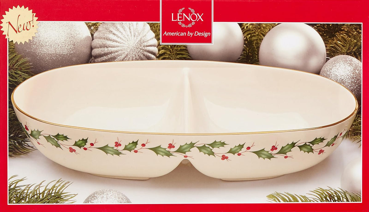 Lenox Holiday Tazón para salsa con esparcidor, 42, Multicolor, 1