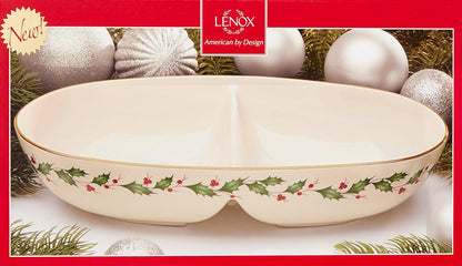 Lenox Holiday Tazón para salsa con esparcidor, 42, Multicolor, 1