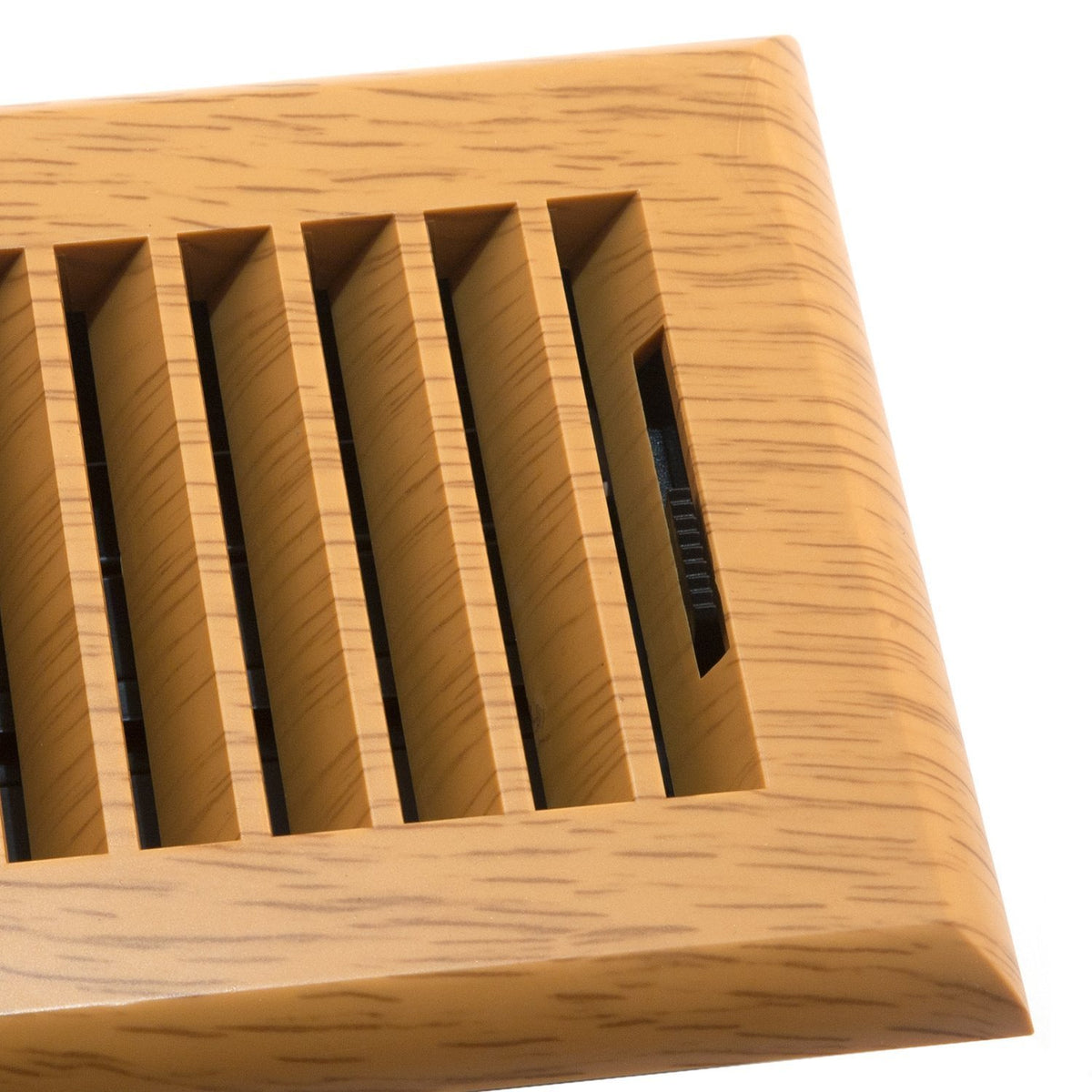Accord APFRMPL410 - Registro de piso de plástico con diseño de rejilla, Classic, 4" x 14", Roble