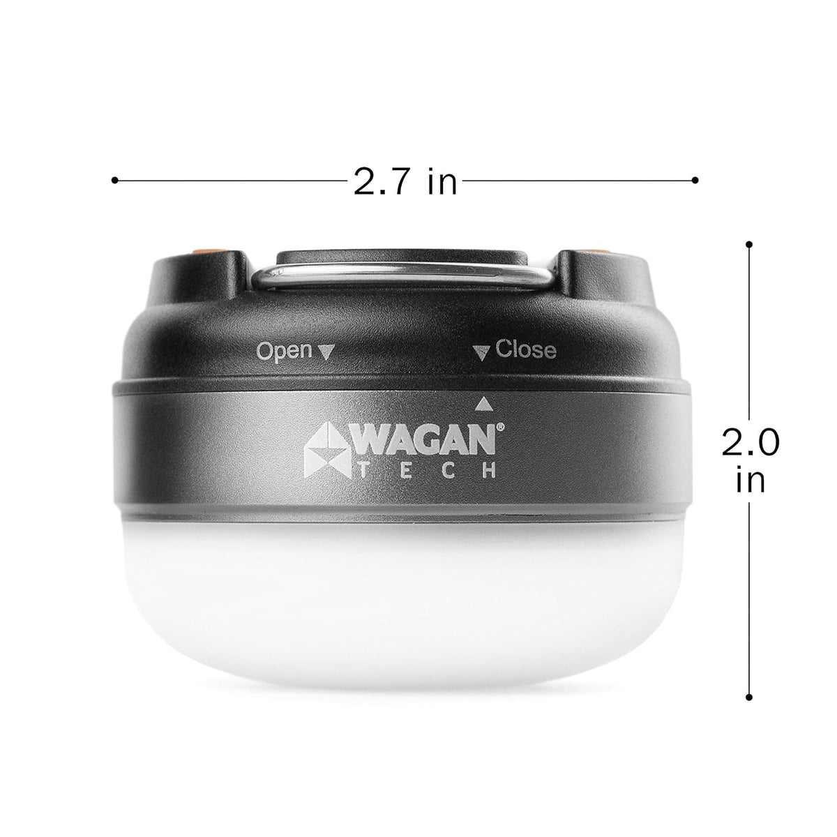 Wagan 4301 Camplites Linterna LED de Domo para Camping y Senderismo, Gris y Naranja
