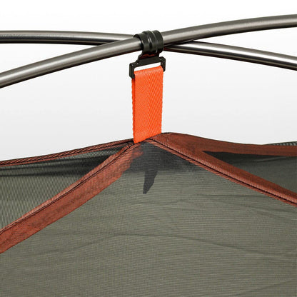 Kelty Late Start 2P - Tienda de campaña Ligera con Esquinas rápidas, Marco de Poste de Aluminio, bragueta de poliéster Impermeable, Capacidad para 2 Personas