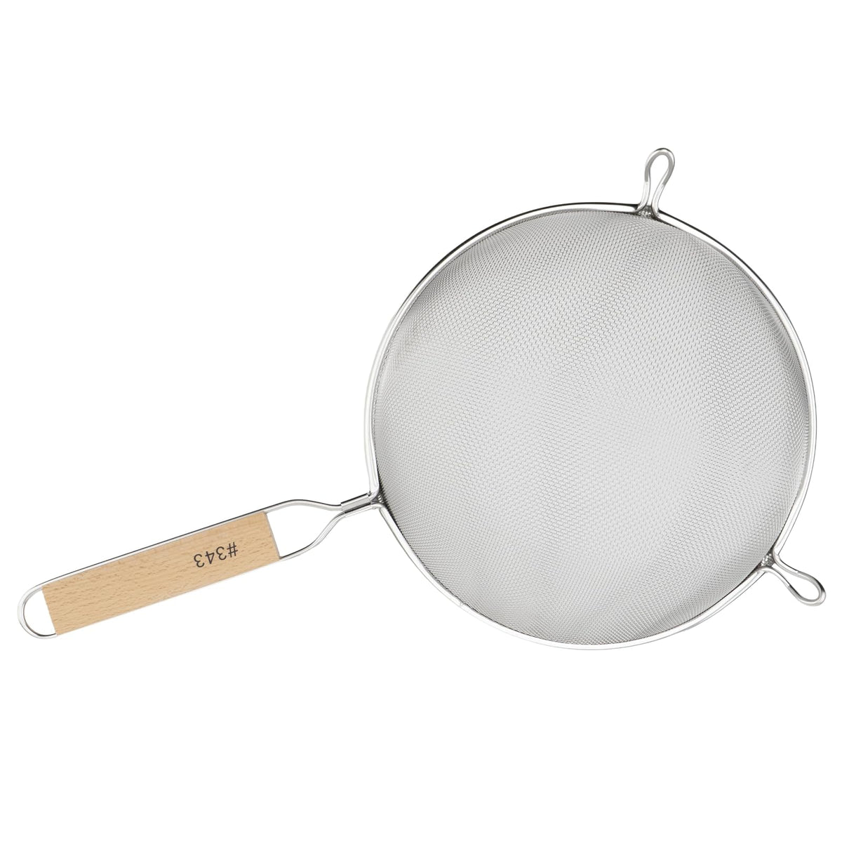 Winco MS3 A-8S colador con individual de malla fina, 20.3 cm de diámetro