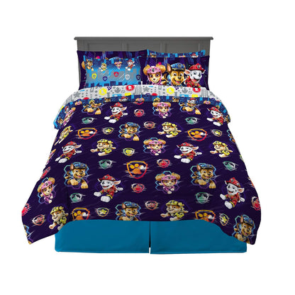Franco Pokémon Juego de Ropa de Cama, 7 Piezas, Tamaño Matrimonial - 7 Piece Queen Size - Patrulla Can