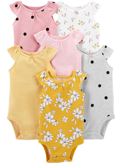 Simple Joys by Carter's DF-56 Shirt Body para Bebé-Niñas