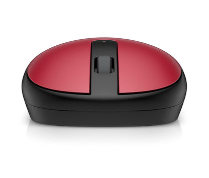 HP Mouse Inalámbrico 240, Universal, Conectividad de 10 MTS, 2.4 GHz, Windows/Mac OS, Ambidiestro, Rojo (43N05AA)