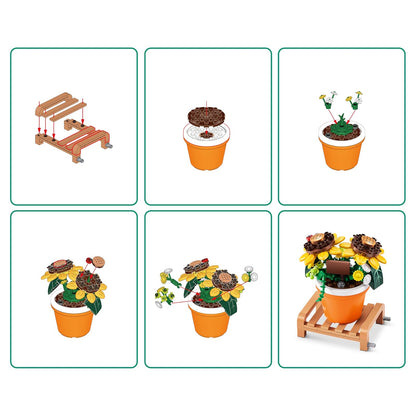 MAX-Garden MOT Plants-Serie Girasol 1 Maceta