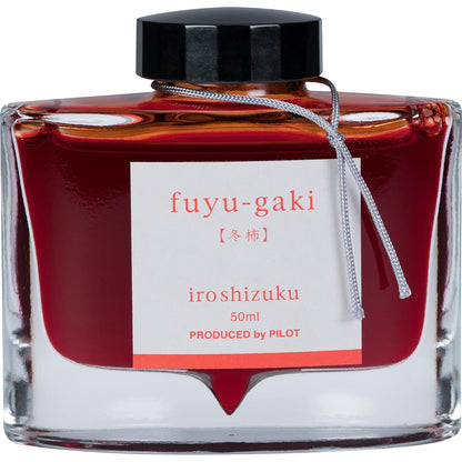 Pilot Iroshizuku Tinta para Pluma Fuente, Rojo (Fuyu-Gaki), 50 ml