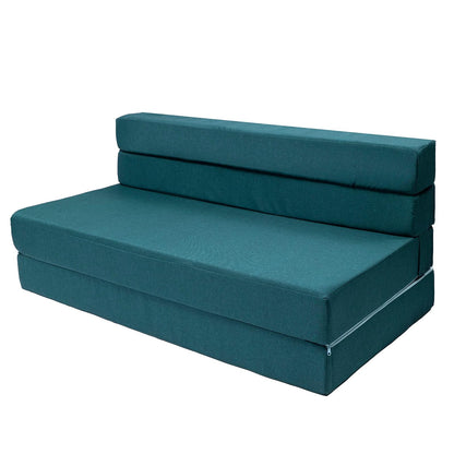Memory Foam Home Sofá Cama Cozy Plegable - Matrimonial - Verde
