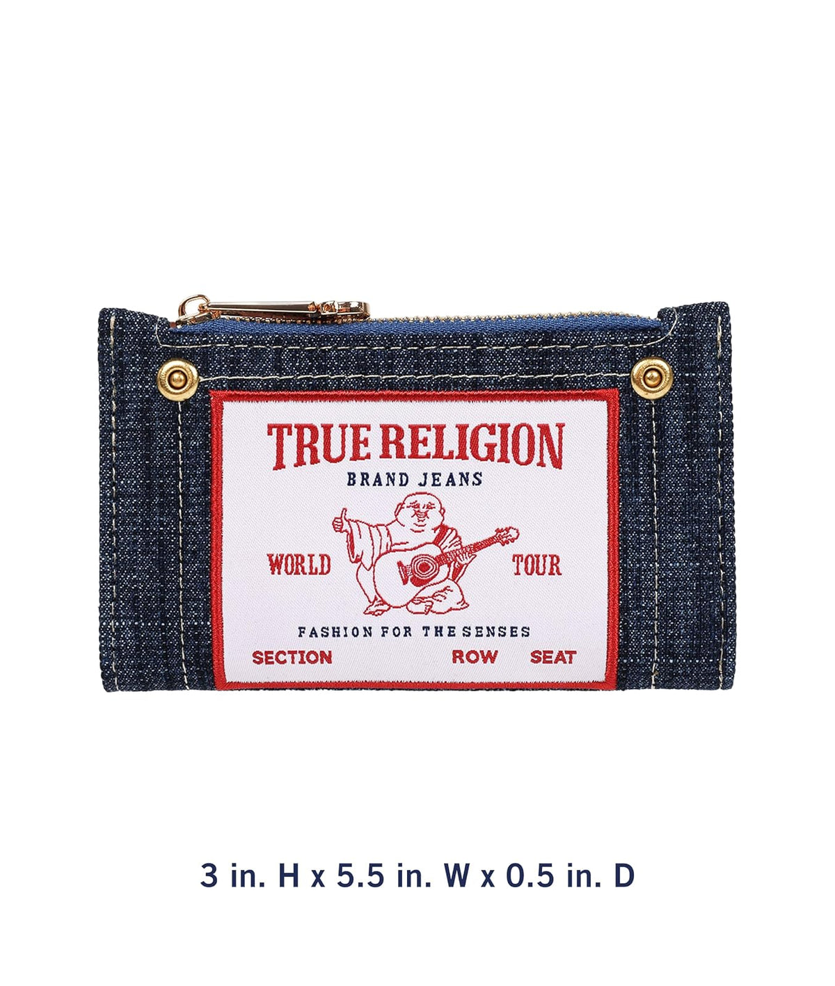 True Religion Buddha Patch - portafolios pequeña