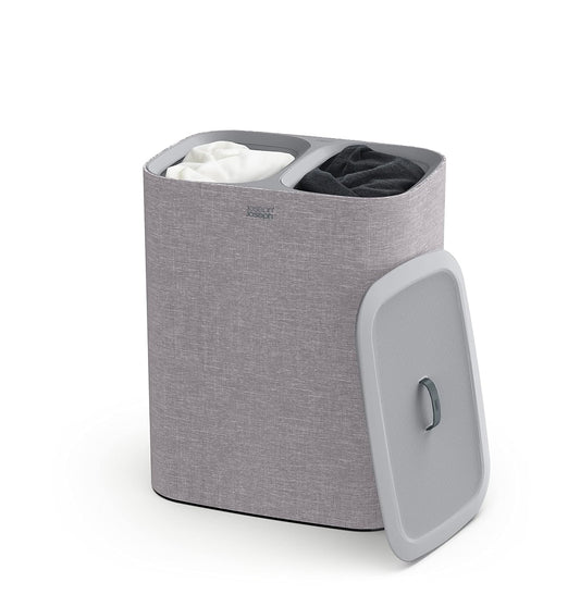 Joseph Joseph Tota - Canasta separadora de ropa (90 litros), color gris