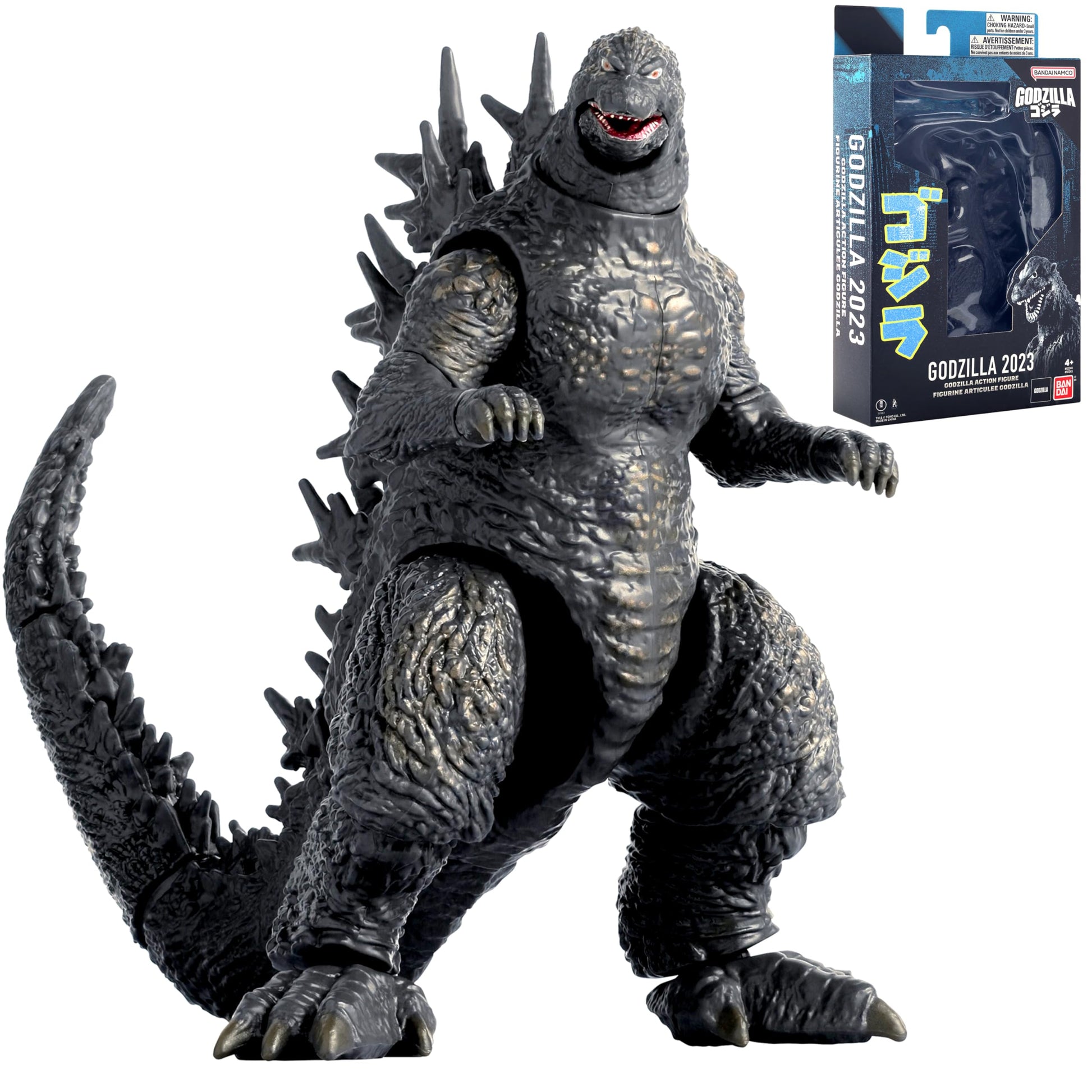 Bandai Namco - Figura de Acción Articula Godzilla Minus One 2023 Toho 6" Kaiju Coleccionable Monsterverse Godzilla Figura articulada Juguete para Fans y coleccionistas