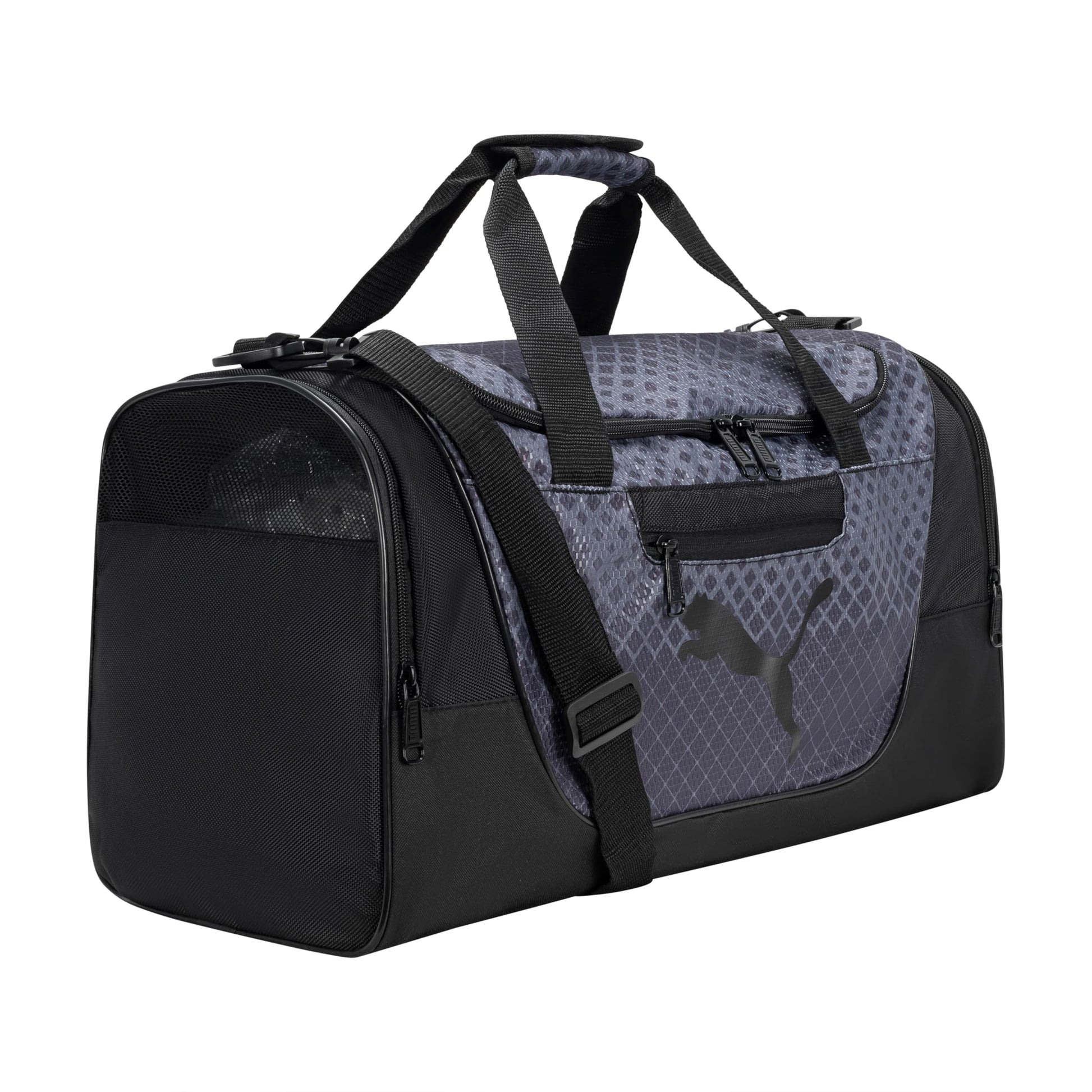 PUMA Bolsa de entrenamiento para adultos, negro/gris, Einheitsgröße, Evercat Contender - Bolsa de lona