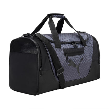 PUMA Bolsa de entrenamiento para adultos, negro/gris, Einheitsgröße, Evercat Contender - Bolsa de lona