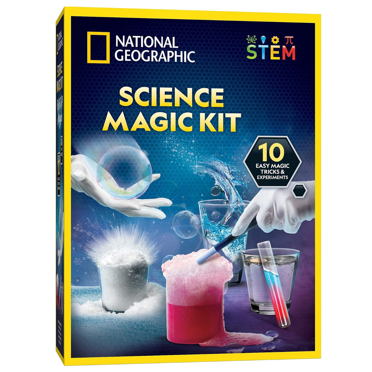 National Geographic Kit de Ciencia y Magia Set de Experimentos - Ciencia mágica para principiantes