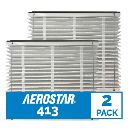 Aerostar Filtro MERV 13 Plegable para Aprilaire 413, Paquete de 2