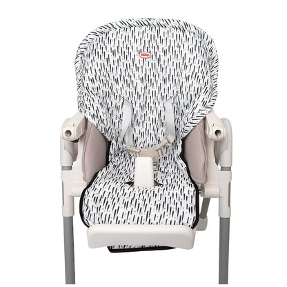 Nuby Baby - Funda para silla alta - Protege de derrames y migas - Resistente al agua para una fácil limpieza - Estampado de pinceladas