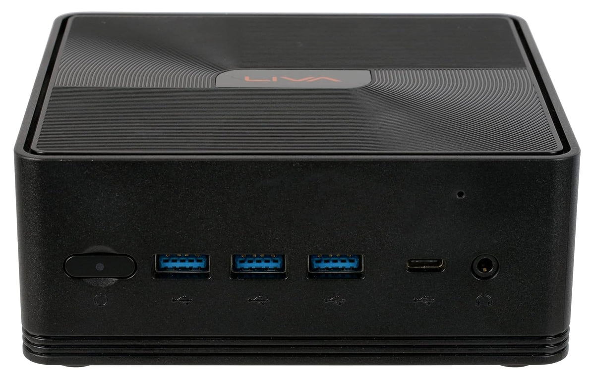 ECS Mini PC Liva Z2, N4020, 4GB RAM, 128GB Almacenamiento, Windows 11 Pro