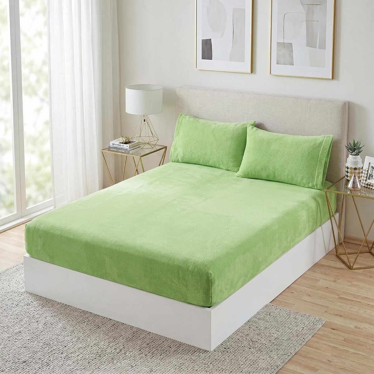 Colchas Concord Protector Colchón OZZY Limón Individual Poliéster Concord