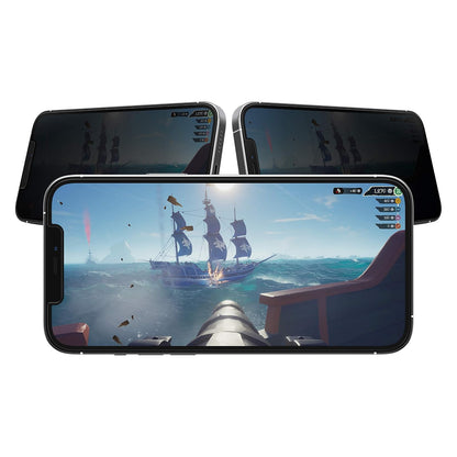 OtterBox Performance Horizontal Privacy Glass Screen Protector for iPhone 12 Pro MAX for Gaming & Streaming