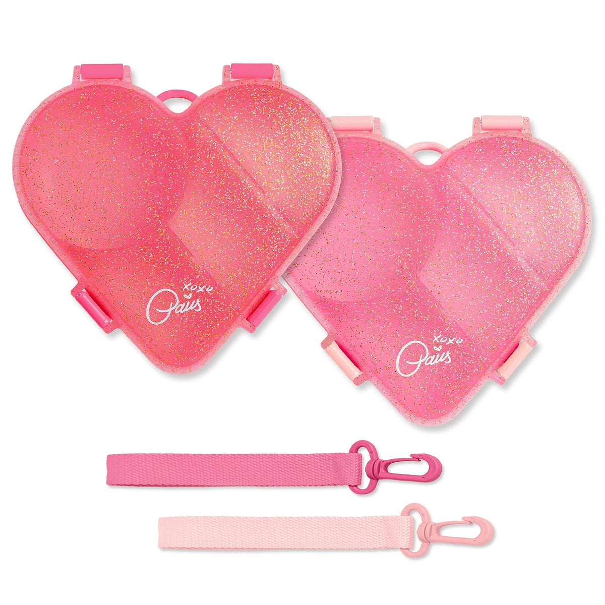 Paris Hilton PH - Caja de aperitivos con forma de corazón, paquete de 2 unidades
