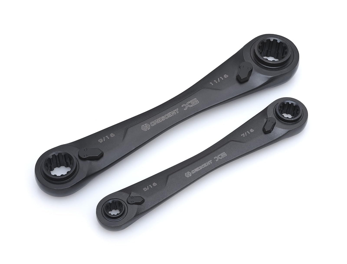 Crescent X6 Juego de 2 Llaves Dobles Torx 4 en 1 Métricas - CX6DBS2